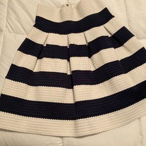 Neslay navy blue and white skirt - medium